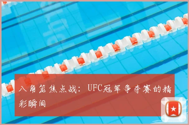 八角笼焦点战:UFC冠军争夺赛的精彩瞬间