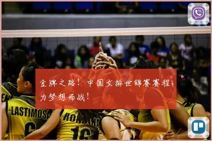 金牌之路!中国女排世锦赛赛程,为梦想而战!